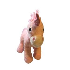 Kelly toy Pink Unicorn 11” Plush
